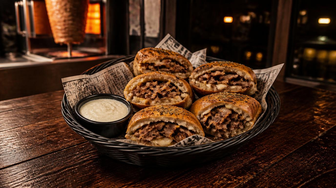 Pizzabrötchen Döner