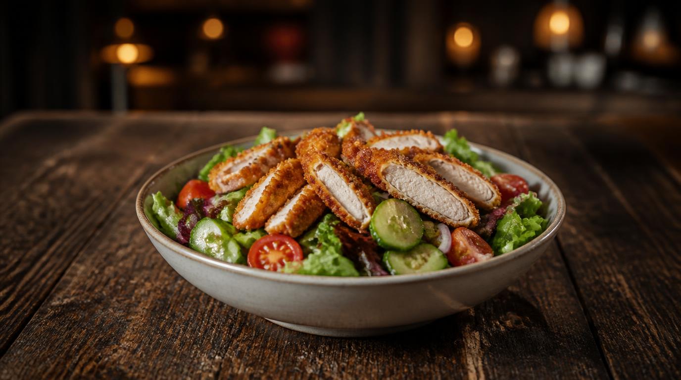Crispy Chicken Salat