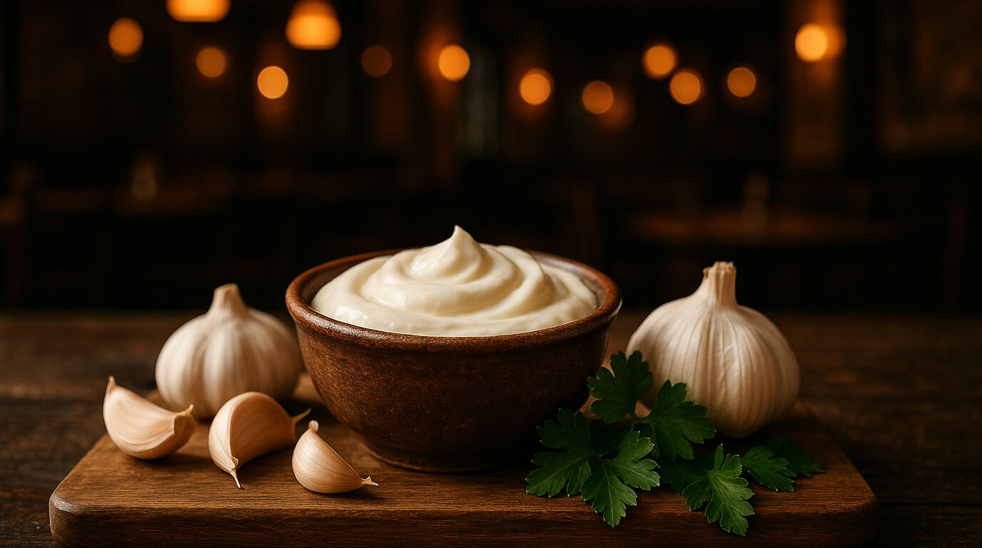 Knoblauchcreme (Schale)
