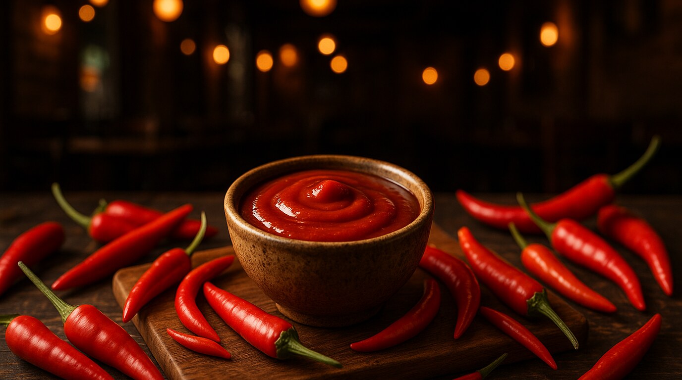Scharfe Sauce (Schale)